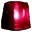 animated red alarm light